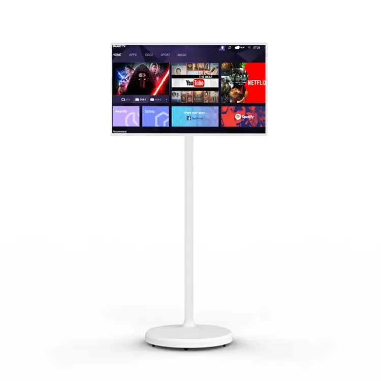 

21,5 дюймовая напольная цифровая вывеска на базе Android, дисплей Smart Tv Standbyme для внутреннего Меню