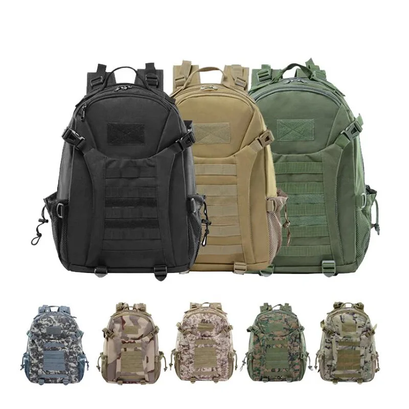 

Men's Outdoor Sports Hunting 3P Backpack 20-35L Military Hunting Tactical Pack Molle Army Hiking Camping Backpack