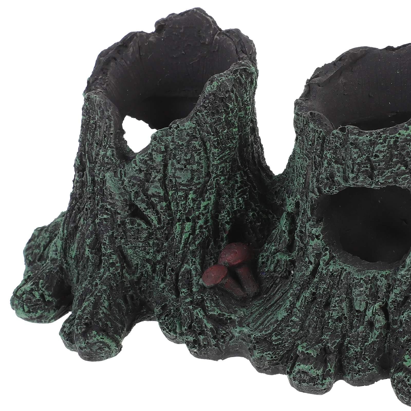 

Heat-Resistant Resin Lizard Hideout Reptile Shelter Small Animal Breeding Nest Aquarium Decor Reptile Cave