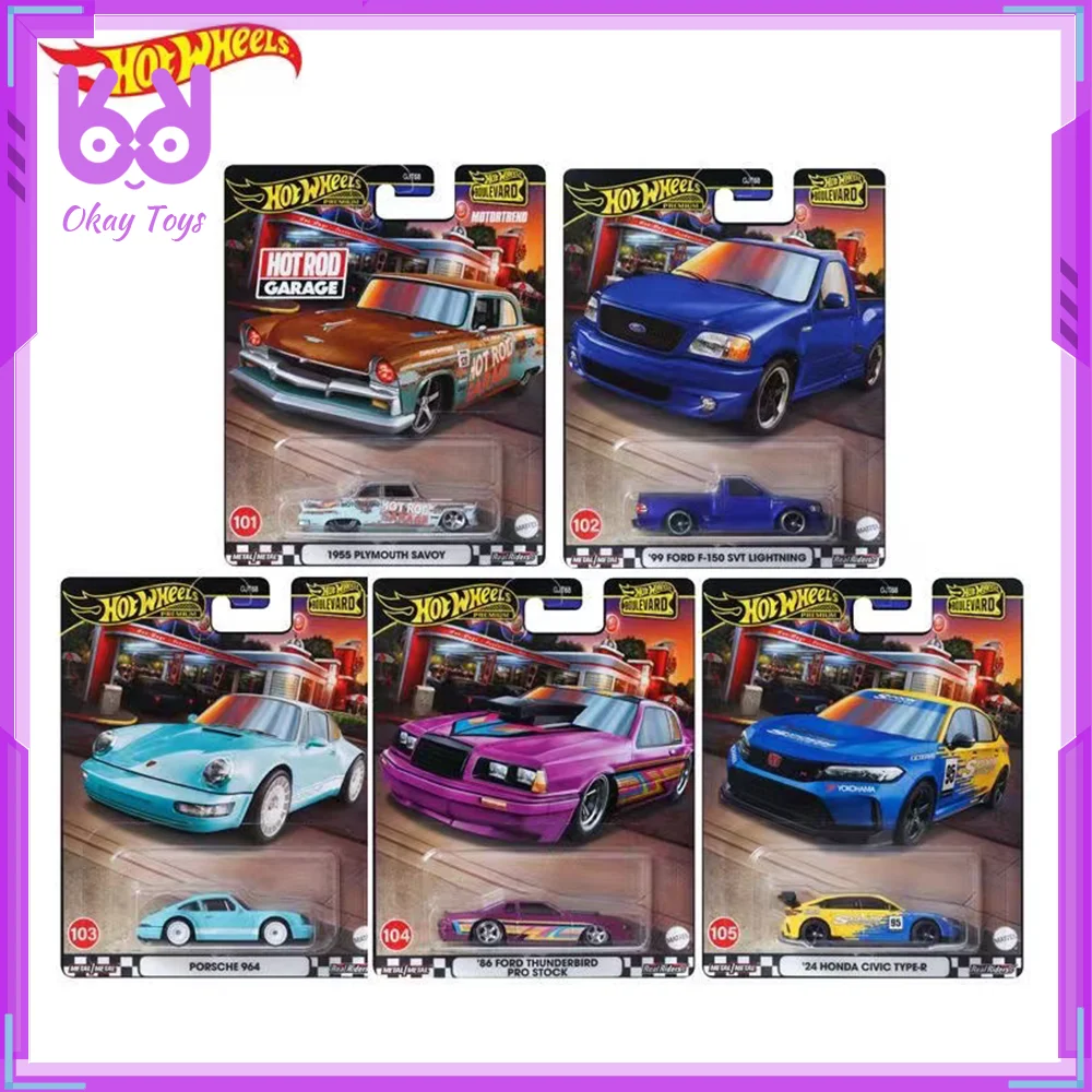 Hot Wheels-modelo de coche de aleación para jardín, serie 21, Boulevard 21, vehículo todoterreno, coches de aleación, modelo de colección para niño, regalo personalizado