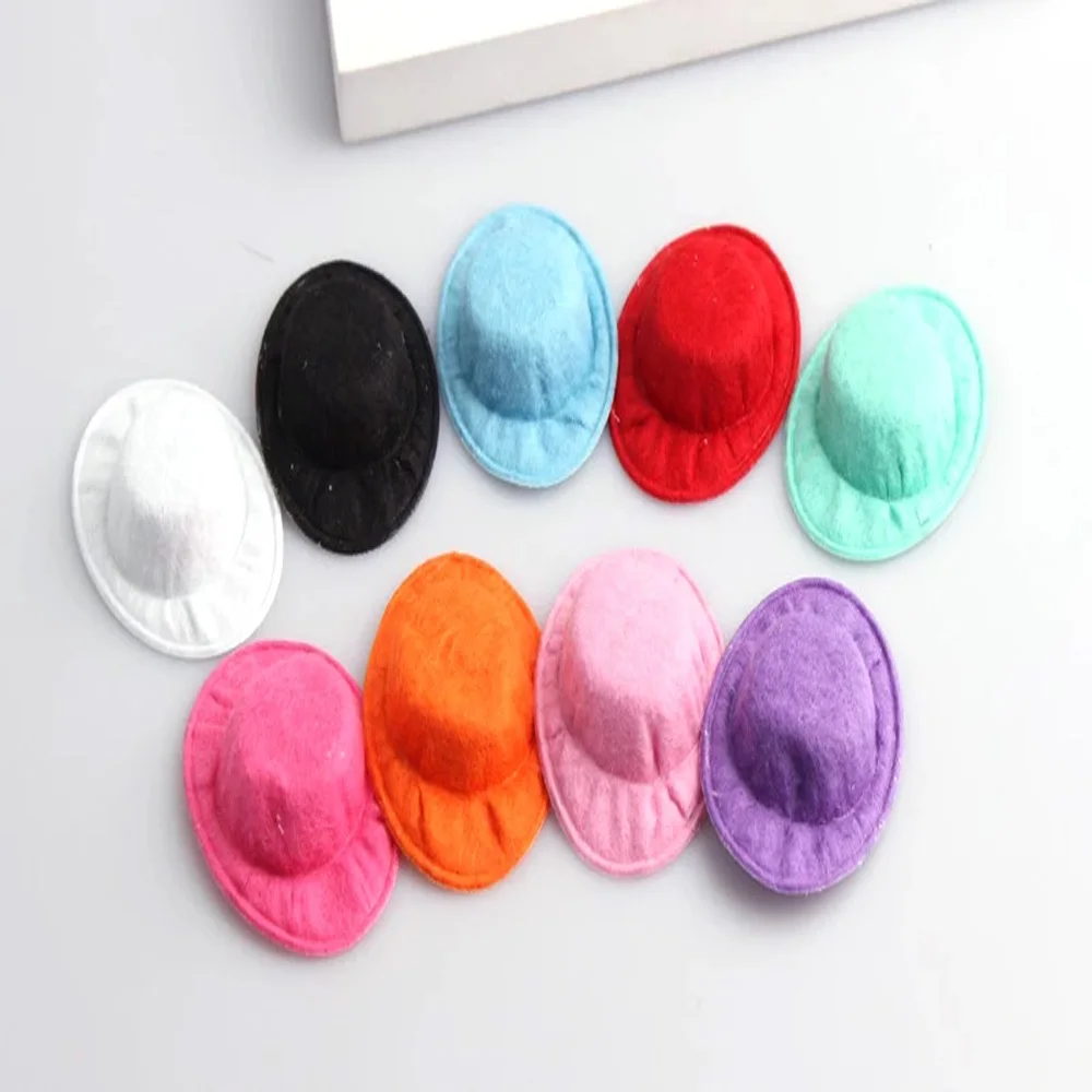 20pcs Mini Hat Baby Girls Hair Clip Barrette StyleAccessories ForChildren Hair Hairclip Ornaments  Head Decorations Tiaras
