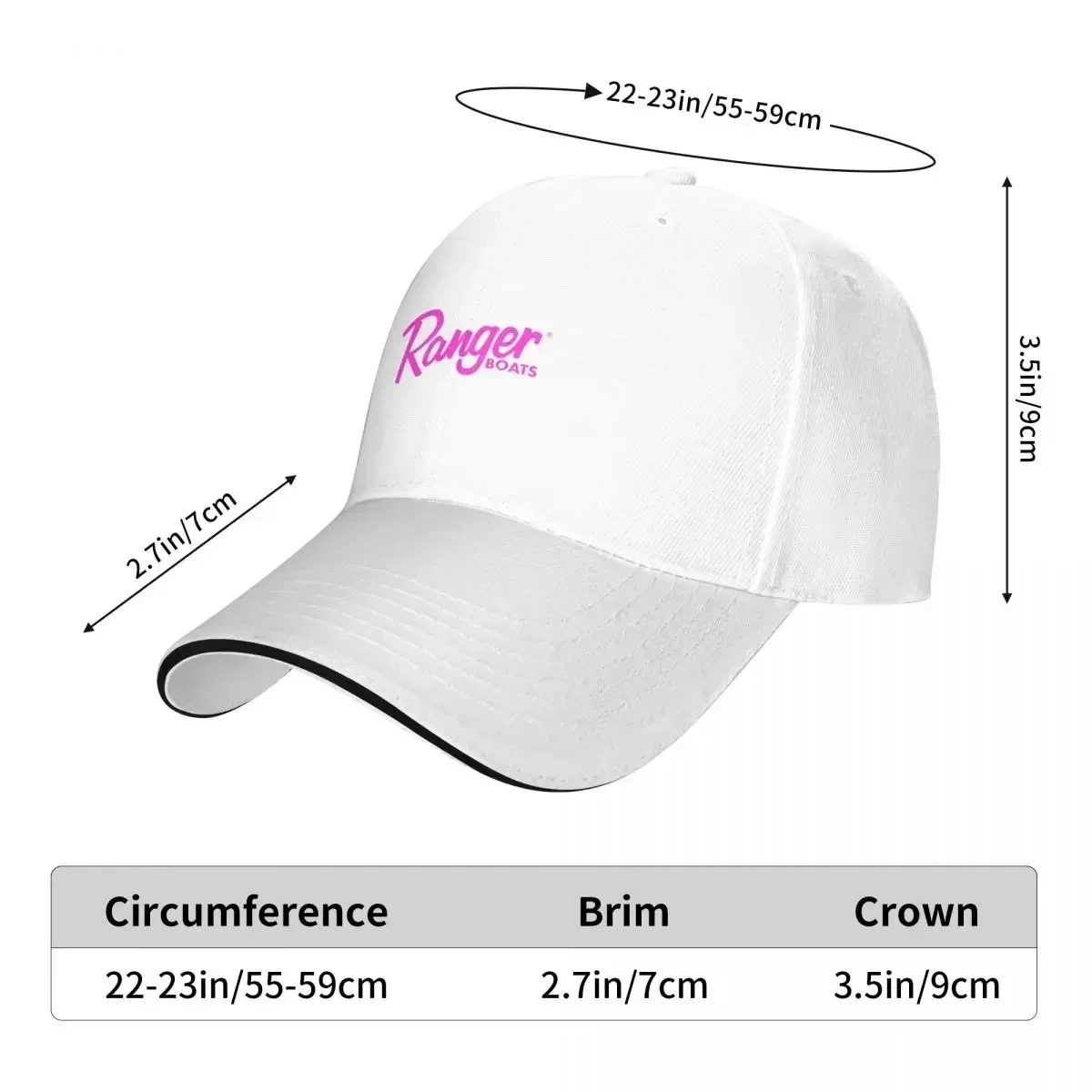 Inspired Ranger Boats Sailboat Baseball Caps Snapback Men Women Hats Adjustable Casual Cap Sports Baseball Hat Polychromatic