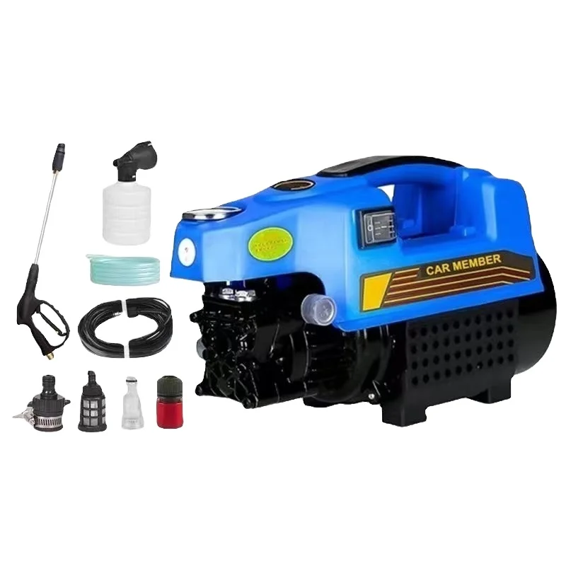 

1800W Professional High Quality Portable High Pressure Cleaner Water Pump Foam Cleaning Car Washing Machine Portable Car Washer
