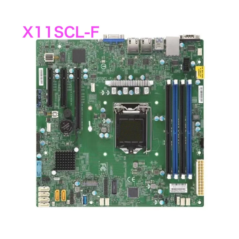 

Suitable For Supermicro X11SCL-F Desktop Motherboard LGA 1151 DDR4 Mainboard 100% Tested OK Fully Work