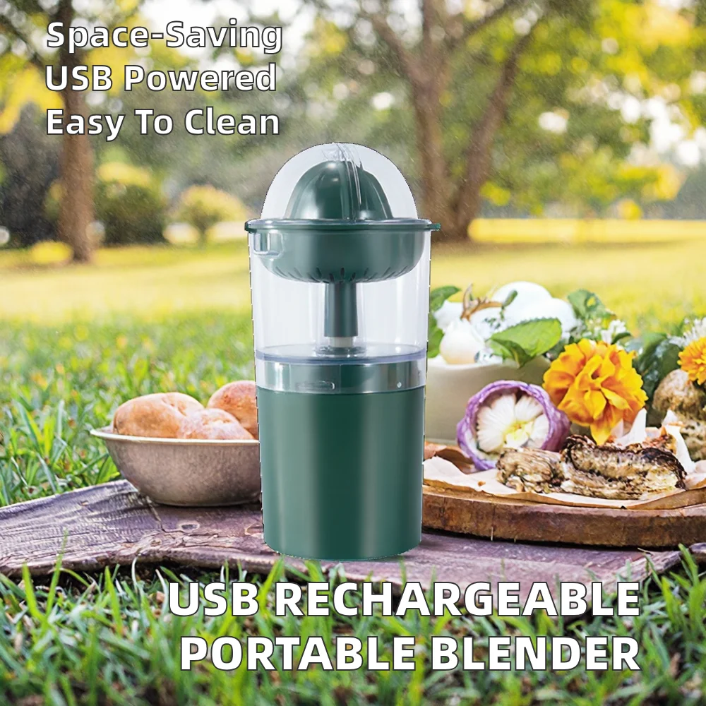 New Wireless Portable USB Rechargeablecitrus Juicer Blender Slow Juicing Machine Bladeless Juicer Orange Press Juicer Squeezer