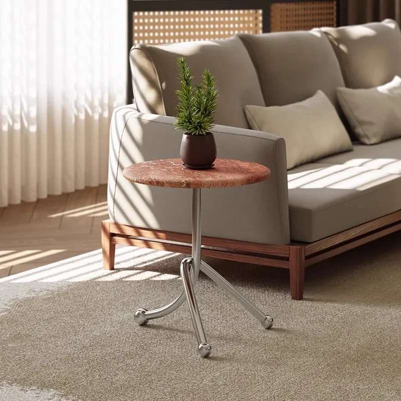Nordic Minimalist Style Furniture Living Room Decoration Sofa Side Table Creative Artistic Design Cave Stone Vase Display Stand