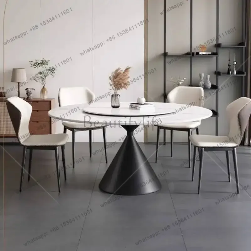 LSItalian Restaurant Dining Tables Nordic Design Black Modern Dining Tables Small Luxury White Meuble De Cuisine Home Furniture