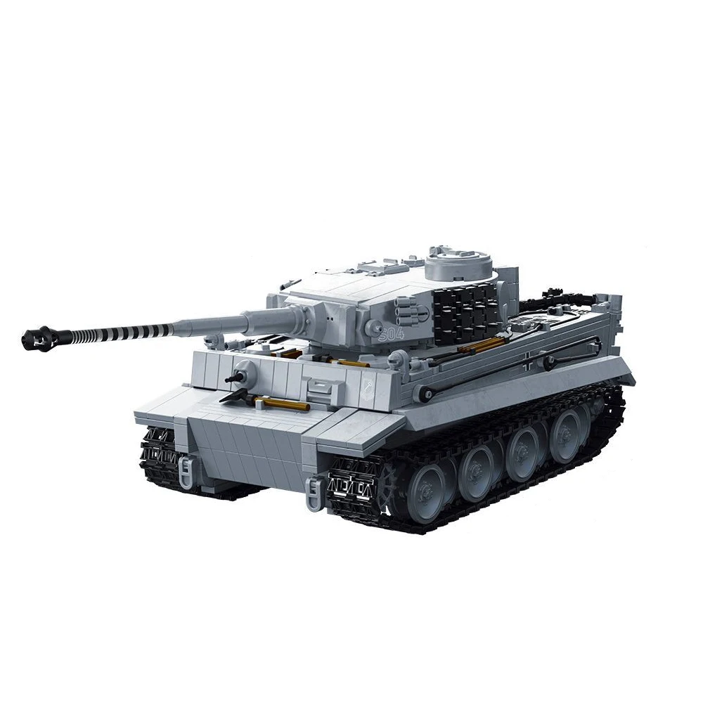 TK2 Tiger zware tank, TK8001, nieuwe Duitse militaire speelgoedset uit de jaren 40, 2026 nieuw model, bouwblok speelgoed voor montage. - afbeelding 2