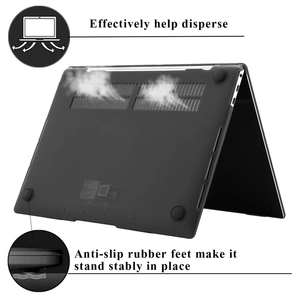 Funda de ordenador portátil para Huawei MateBook (D14/D15/13/13 AMD/14)/X Pro 13,9 2019 /Honor MagicBook (14/15), cubierta de PC con patrón de