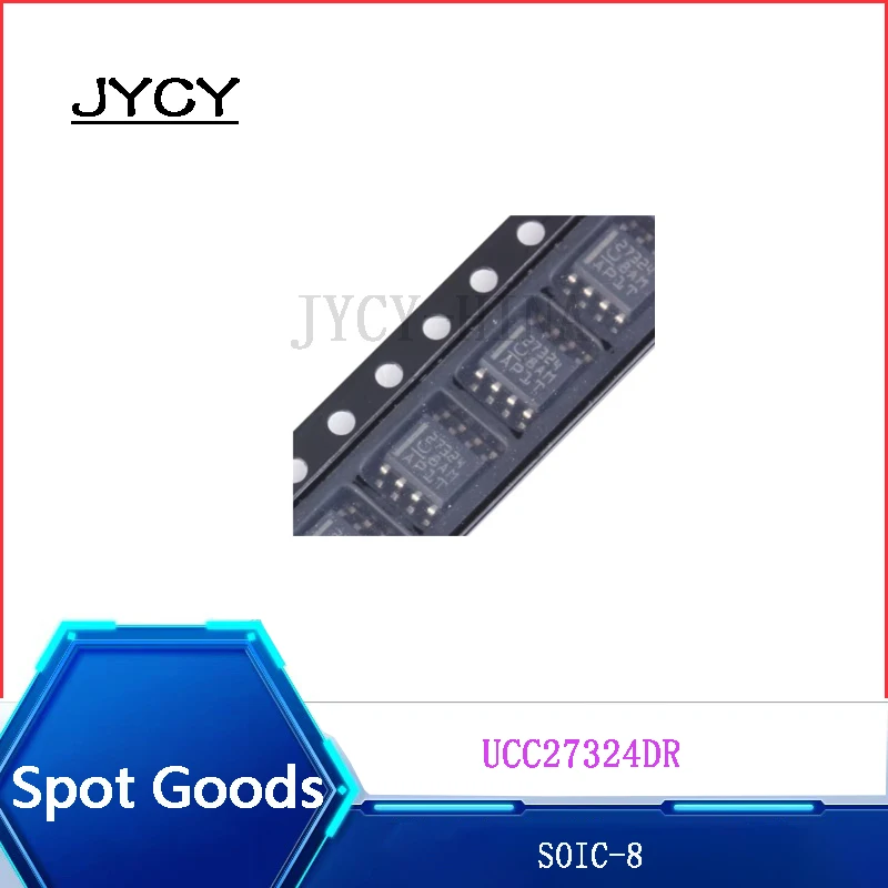 10PCS/lote UCC27324DR  100% NEW 27324 27324DR   SOIC-8 4A Dual Channel High-speed low-side power driver IC MOSFET