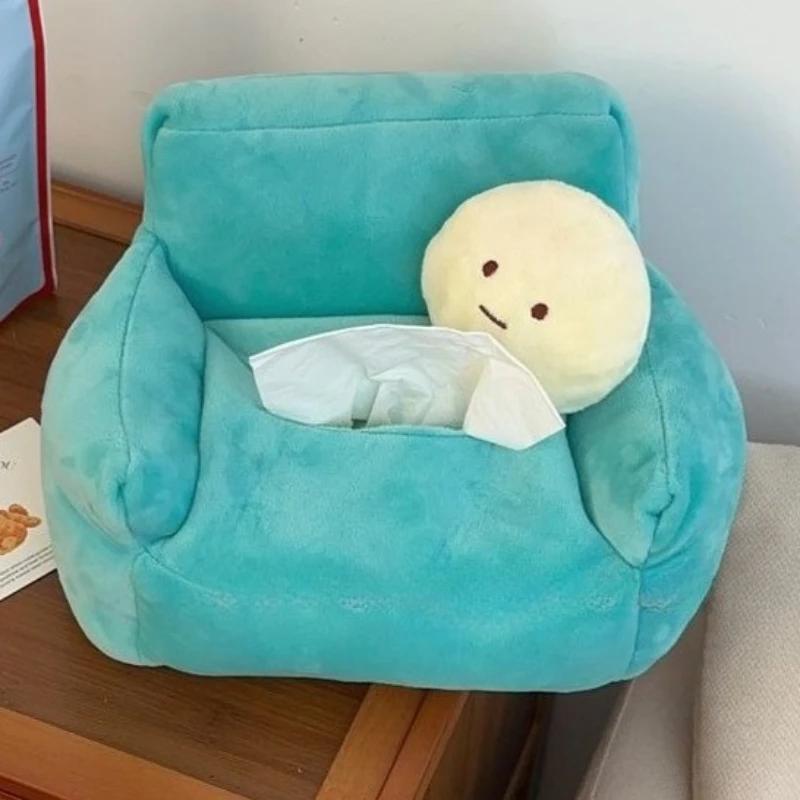 

Sofa Tissue Box High Value New Home Pumping Carton Desktop Cute Storage Салфетница 휴지 케이스 정리함 Boxes Servilletero