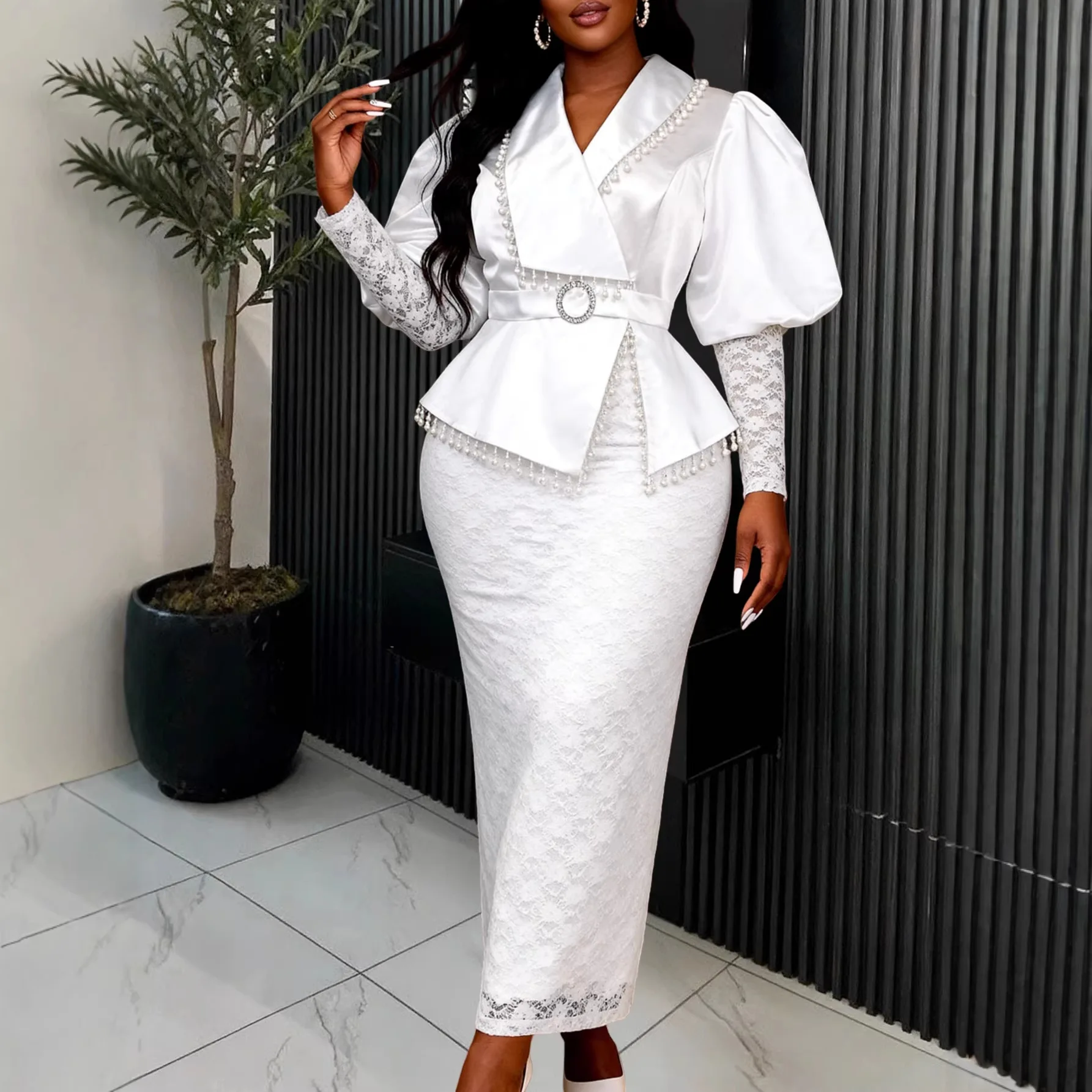 

African Party Dresses for Women Dashiki Ankara Lace Wedding Evening Gowns Elegant Turkey Muslim Maxi Dress Africa Clothing