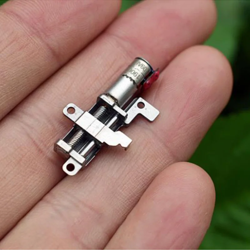Mini Planetary Stepper Motor 5MM 2-phase 4-wire Mini Reduction Stepper Motor Precision Metal Lifting Mini Ball Bearing Toy Model