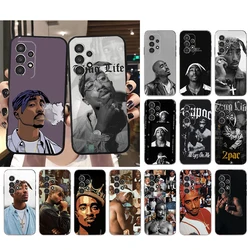 Phone Case for Samsung Galaxy A35 A55 A54 A15 A25 A05s A05 A22 A24 A52 A33 A34 M34 M14 M54 M23 Tupac 2pac Singer Case