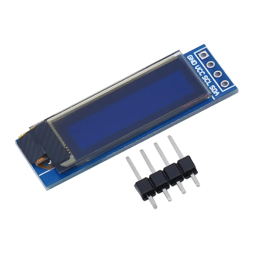 0.91 inch Blue White OLED Module 128X32 OLED LCD LED Display Module 0.91" IIC Communicate