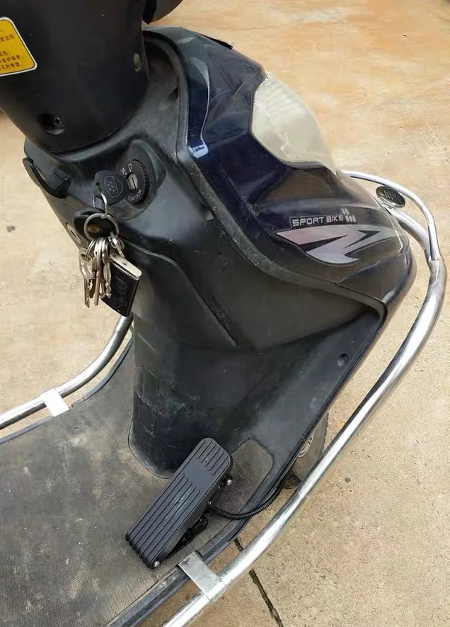 Fuß pedal 2-polig 3-polig Elektro fahrrad Roller Gas E-Bike Elektro Dreirad Gaspedal Geschwindigkeit regelung Motorrad Gas – Detail 23