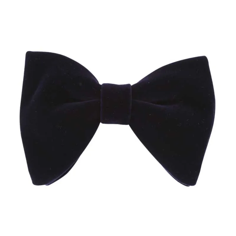 Bowknot Butterfly Mens Bowtie Bow Tie Velvet Cravat Adult Accessories Lovely Wedding Adjustable Clip-on New MW40