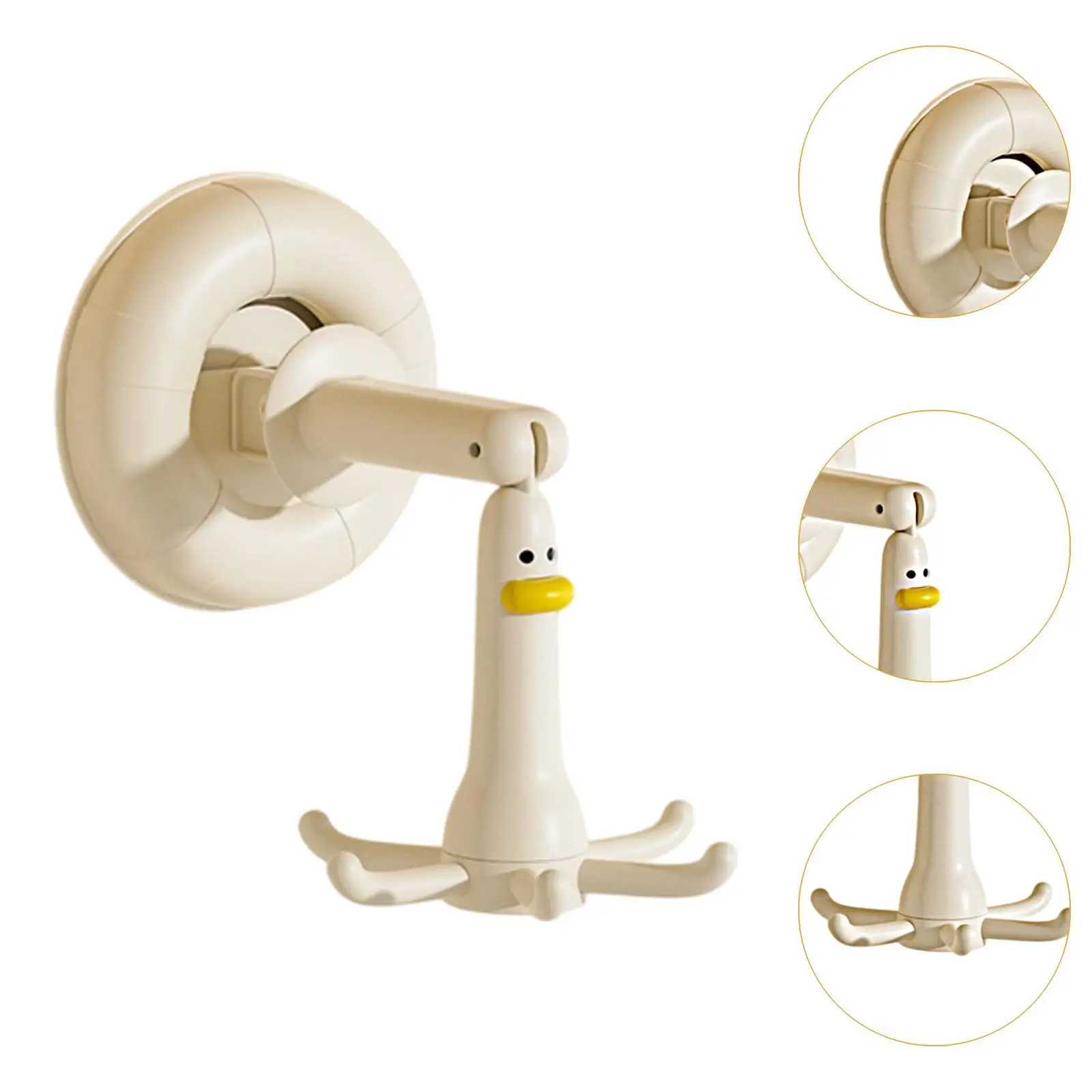 360 Degrees Rotating Hook Storage Utility Hook for Cabinet Office Kitchen
