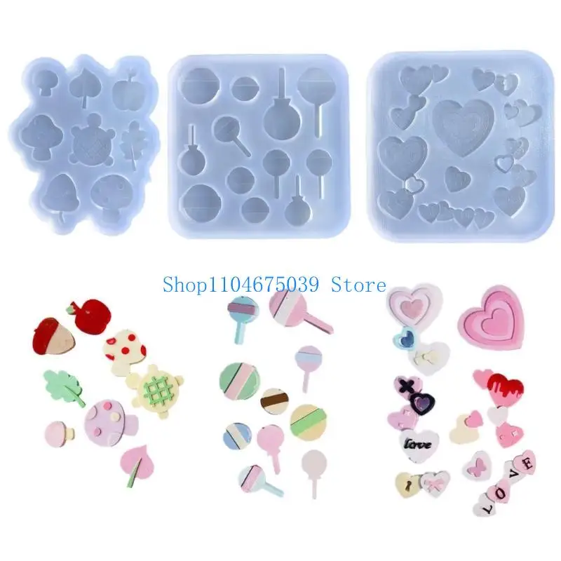

5asd Filling Materials Resin Mould Silicone Hollow Shaker Fillers Mould