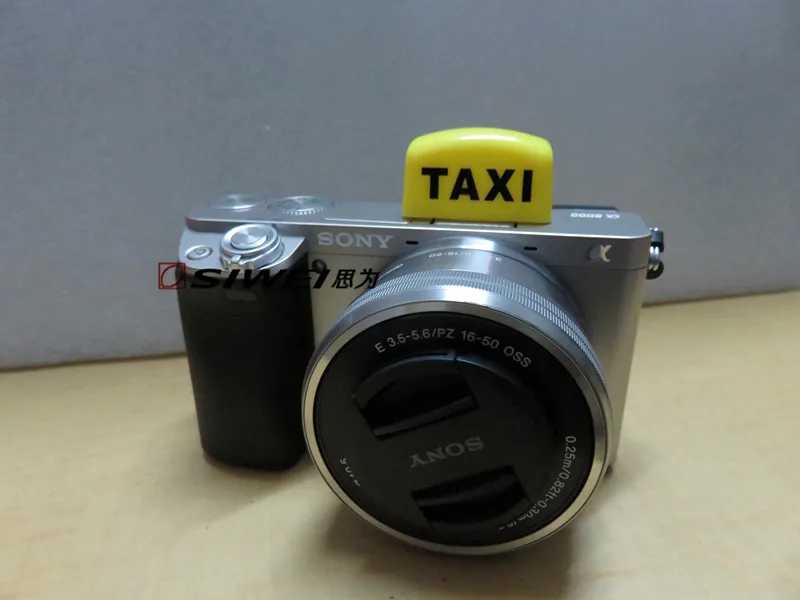 Protezione per copriscarpe a forma di taxi per canon Nikon Fujifilm xt4 xa7 Pentax Olympus sony A7R4 A6500 dslr mirrorless camera