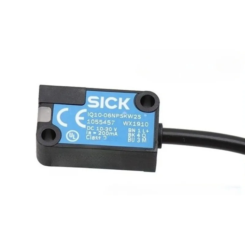 

Детали для бесконтактного переключателя IQ10-06NPSKW2S 1055457, квадратный датчик PNP, нормально открытый, трехпроводной