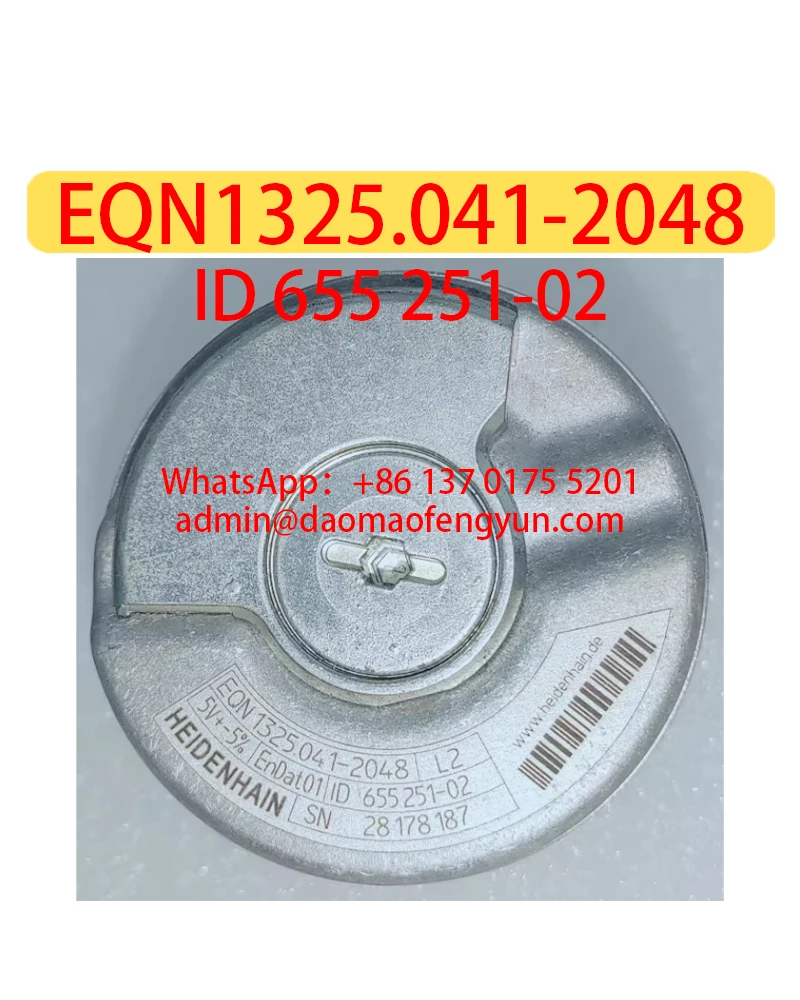 

EQN1325.041-2048 Used Encoders，ID 655 251-02，EQN1325041 2048，Free write data，Fast shipping