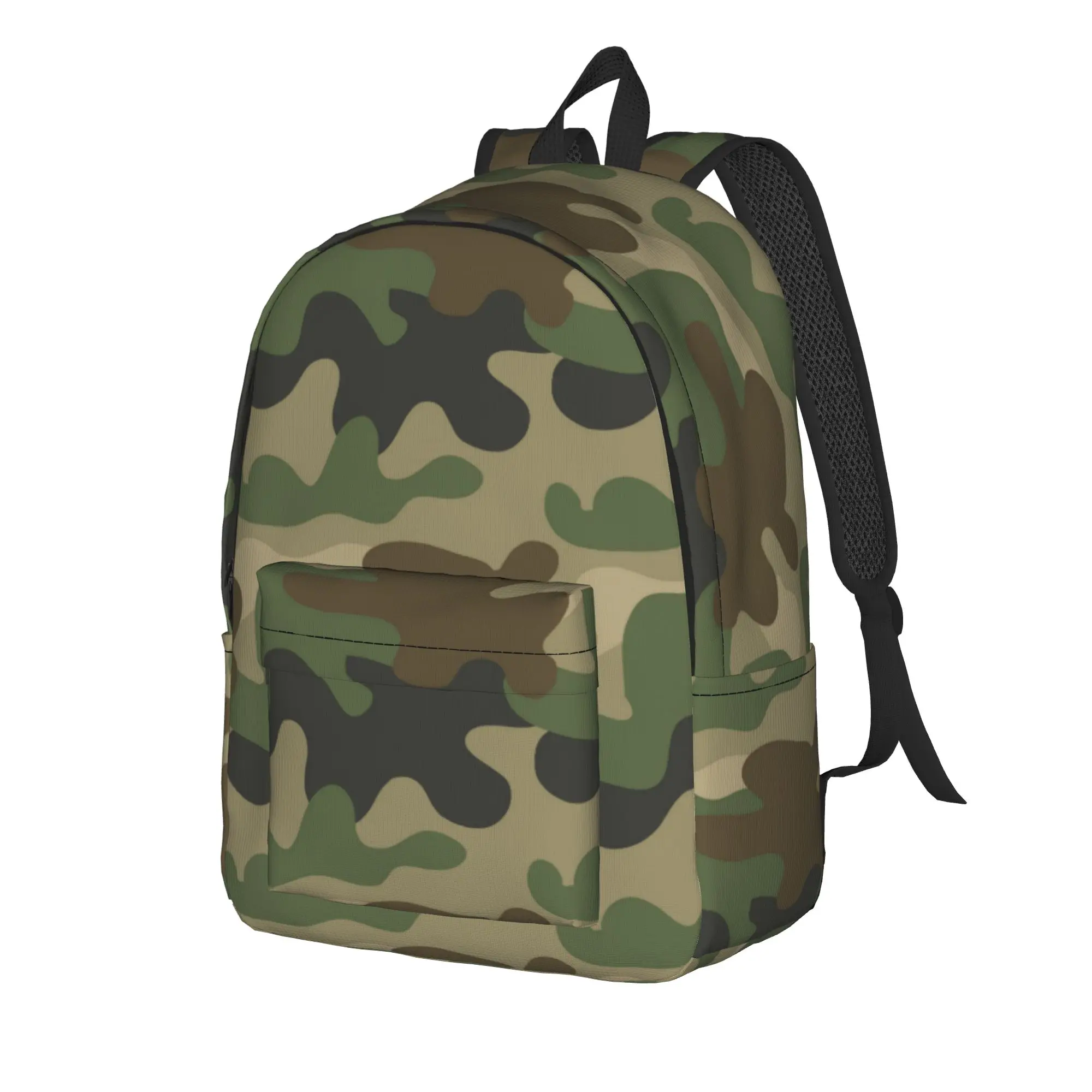Camouflage Backpack for Men Women Fashion Student Work Daypack  Laptop Computer Canvas Bags Outdoor