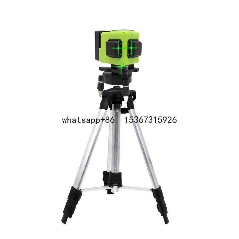 

3d nivel laser self leveling 360 green laser level with tripod