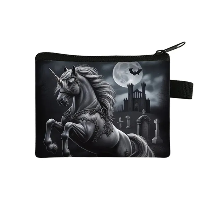 Модные-фэнтези-темные-существа-монеты-темный-стиль-кошелек-сумки-для-денег-держатель-для-кредитных-карт-howling-wolf-id-маленькие-сумки-для-хранения-подарочная-сумка