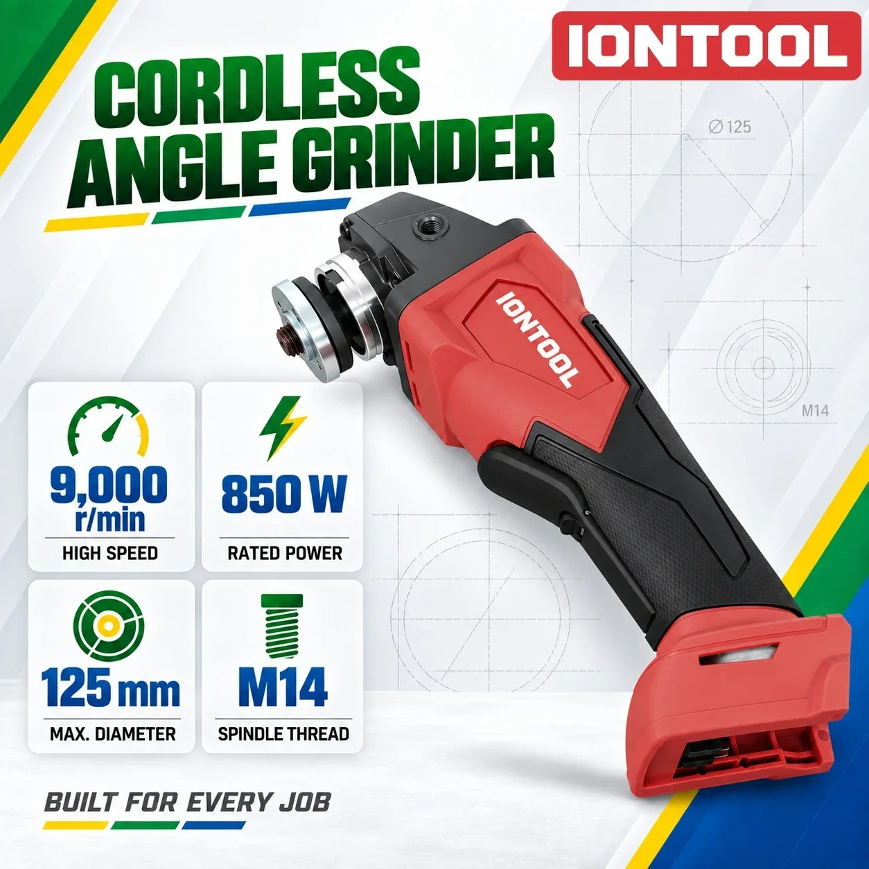 iontool-pro-meuleuse-d'angle-sans-balais-850w-125mm-pour-poncage-du-bois-polissage-des-surfaces-et-taches-d'atelier-de-garage-outil-electrique