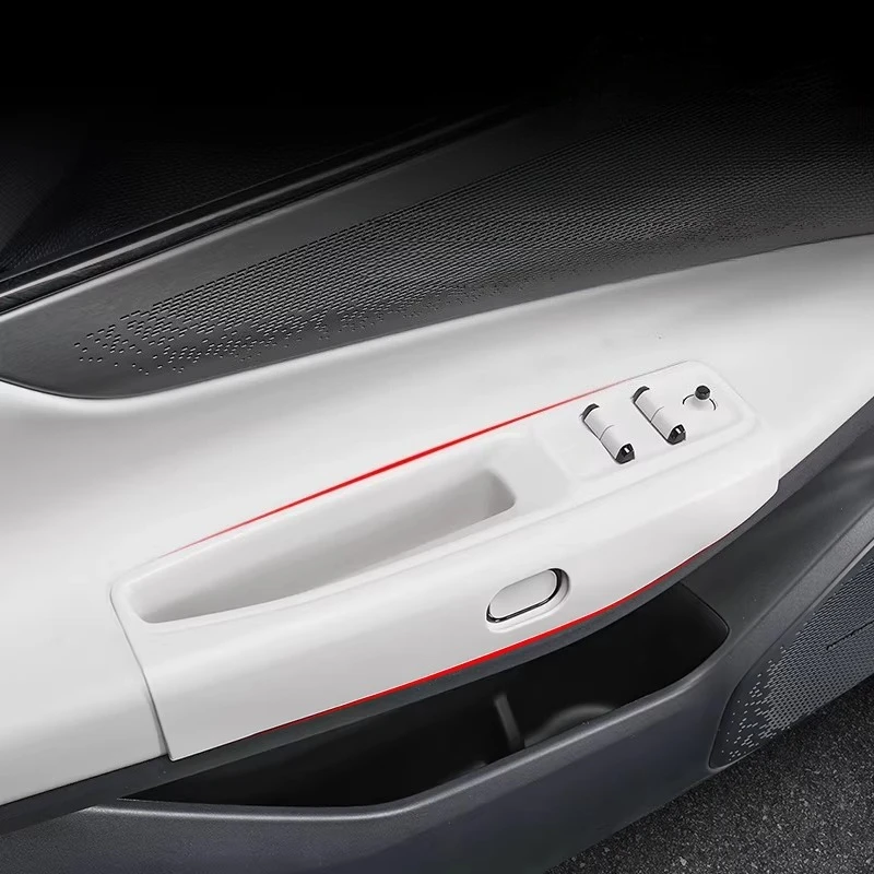 

Силиконовые накладки на ручки дверей и панель управления стеклоподъемниками для Lynk & Co 08 2026 года, аксессуары для защиты салона автомобиля