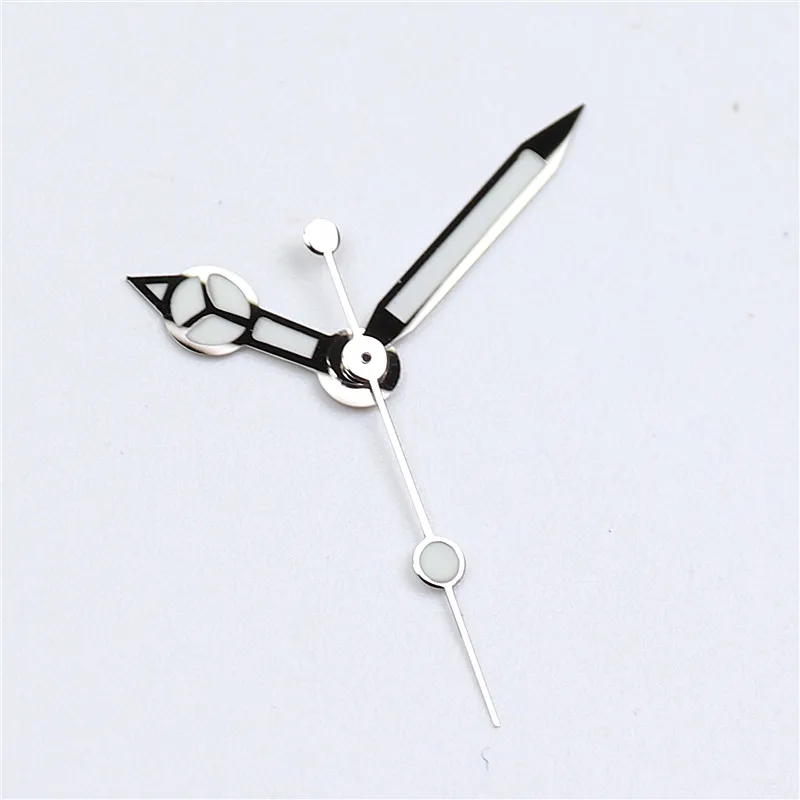 High Quality Watch Hands 12.5*12*8 Polished Silver Gold C3 Bgw9 Green Blue Bright Luminous For Nh35 Nh36 Movement Mod