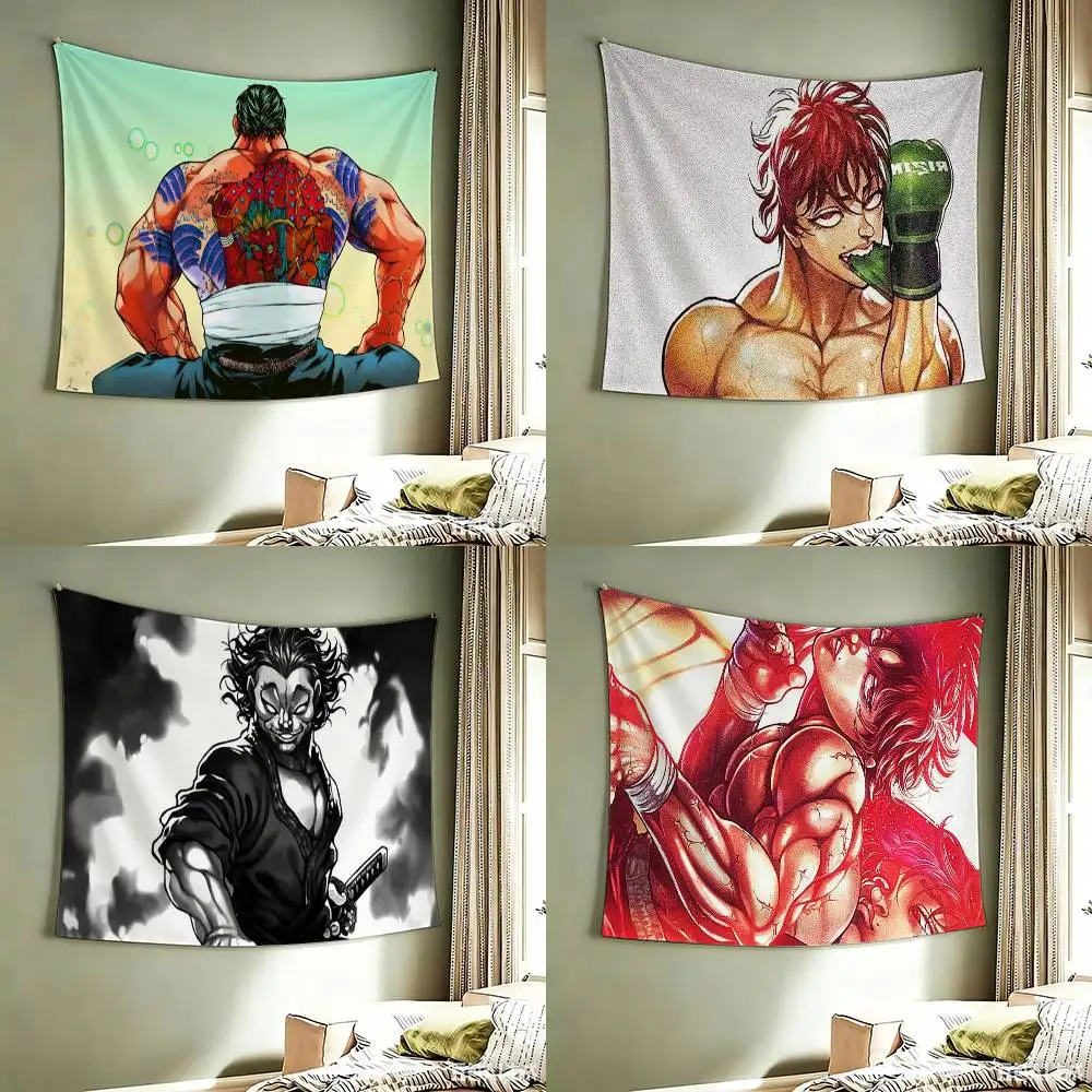 Baki Hanma Manga   flag Best Price Decoration Outdoor Picnic Party Art Hanging Party