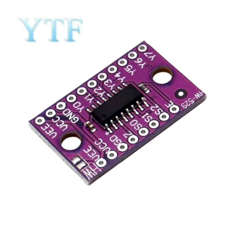 

74HC4051 8 Channel Analog Multiplexer Selector Module Multiplexers Distributor Resolver CJMCU-4051 For Arduino