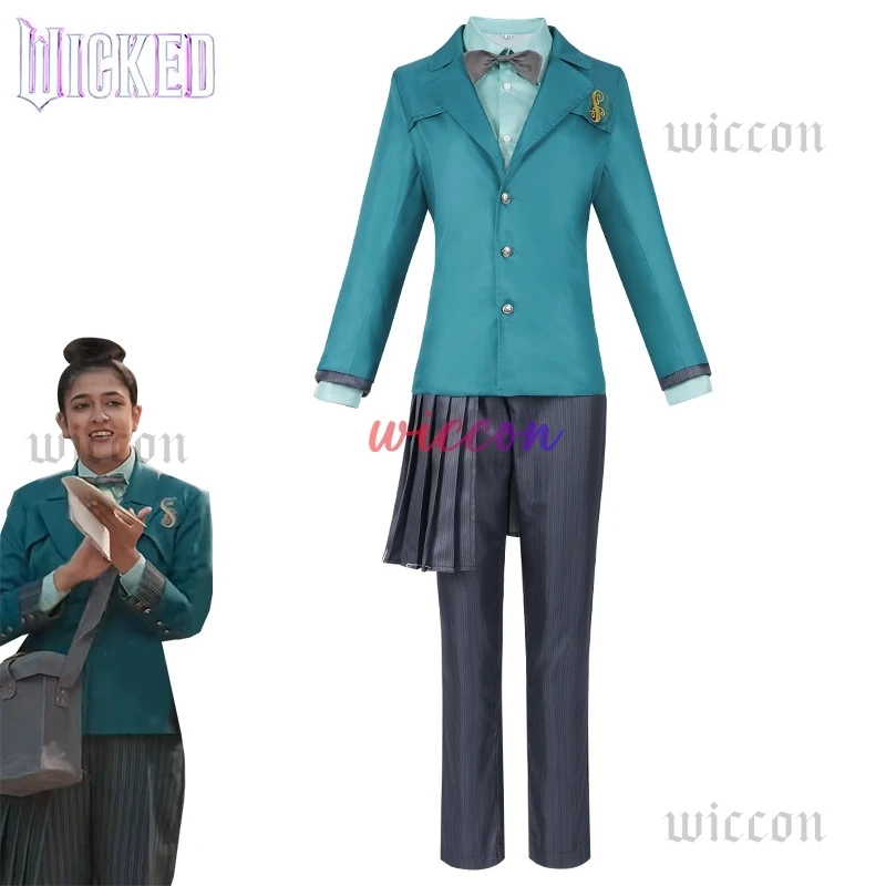

Костюм для косплея Wicked Elphaba, костюмы ведьмы, униформа ведьмы, одежда Elphaba, вечерние костюмы для ролевых игр, школьная форма 2024, новинка