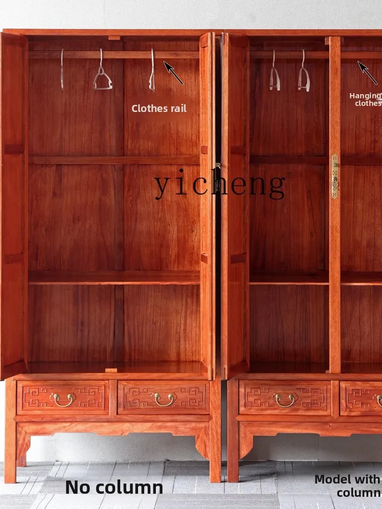 

log large wardrobe two doors solid wood coat and hat cabinet storage cabinet south elm top box cabinet