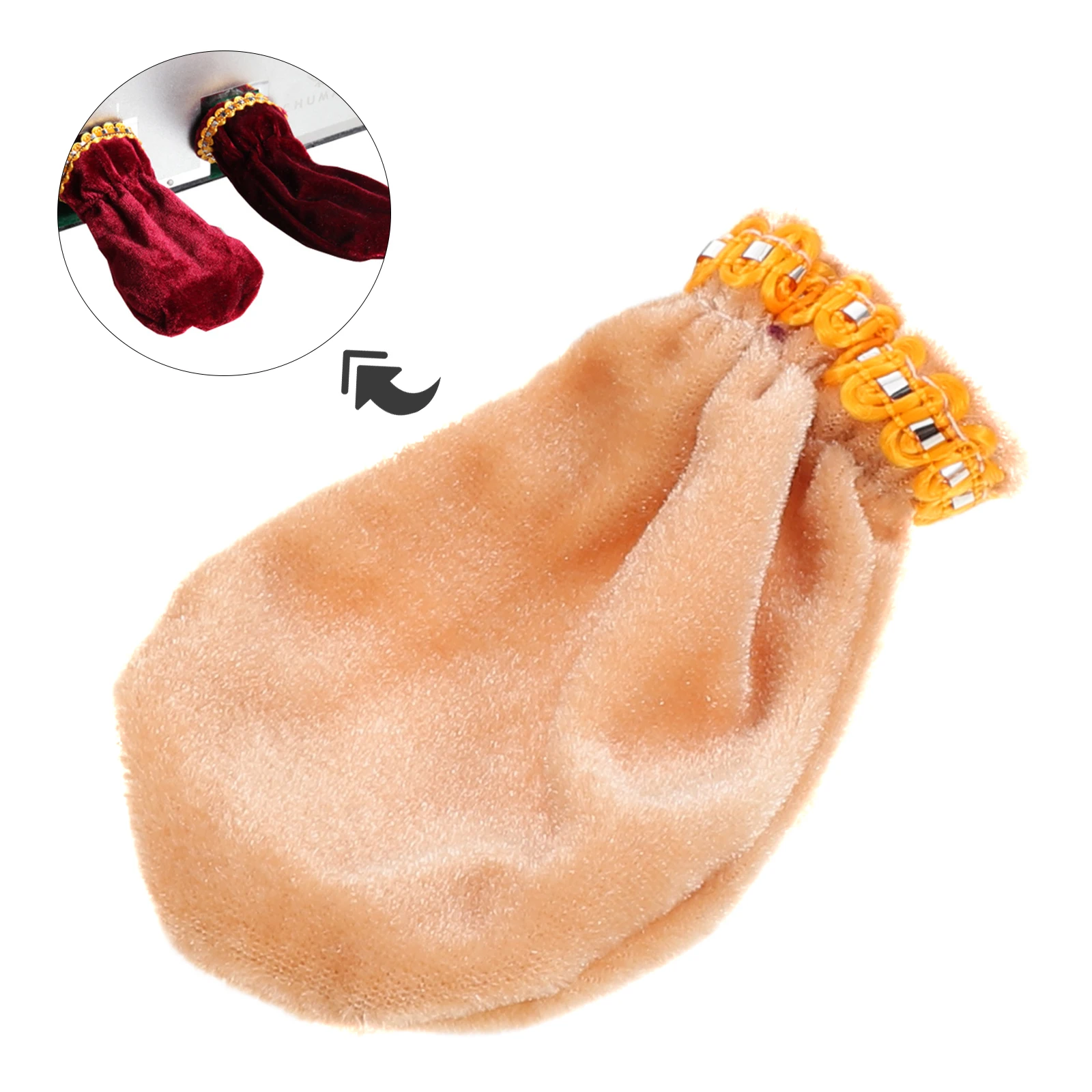 

6Pcs Piano Pedal Sleeve Covers Anti-Slip Design for Upright Grand Piano Improved Foot Comfort Dust Moisture Protection Musical