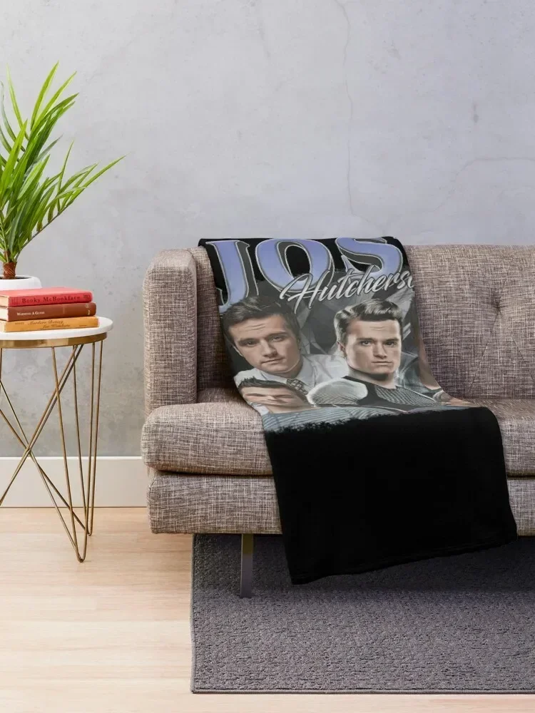 Josh Hutcherson retro Throw Blanket manga christmas gifts warm for winter Blankets