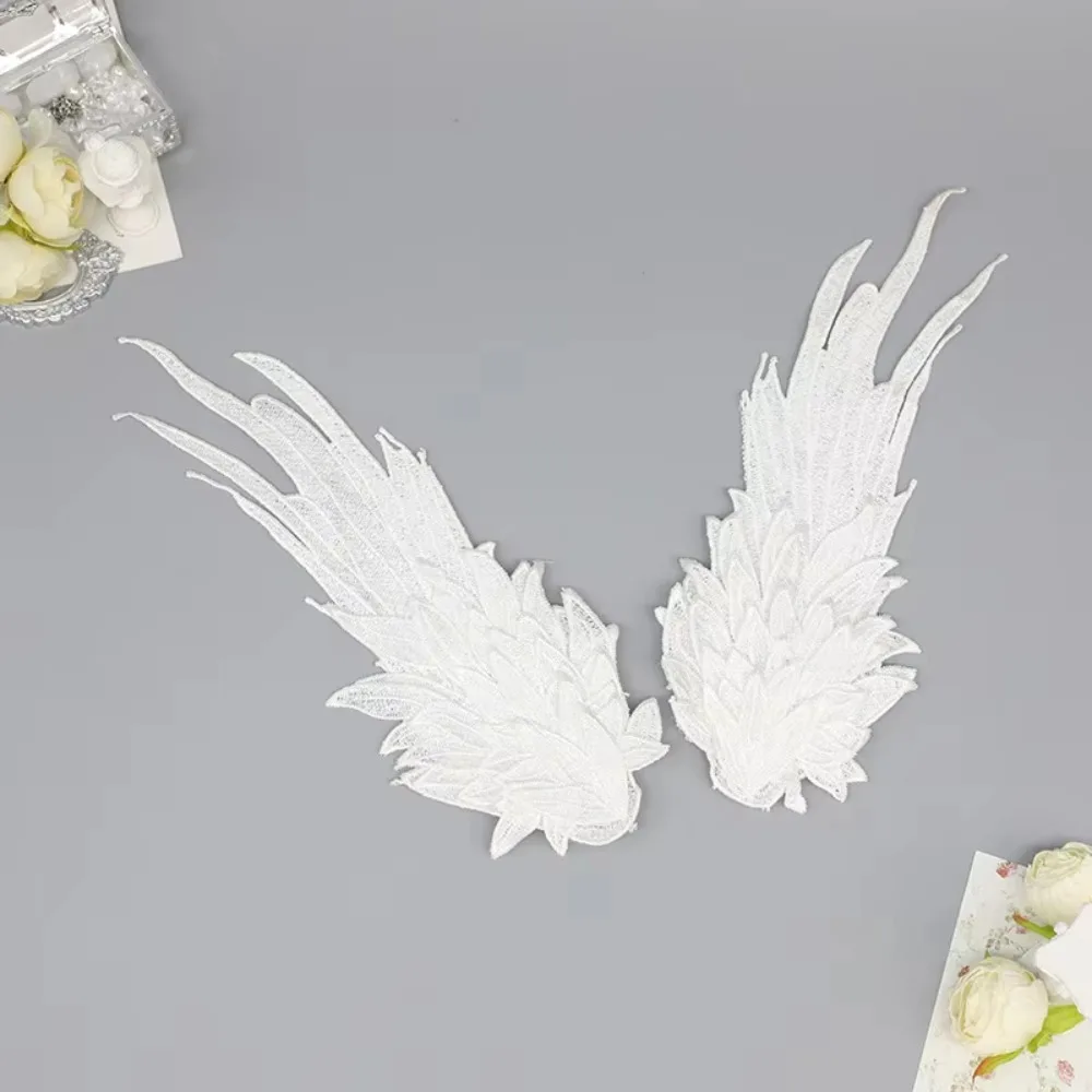 Angel Wing Hair Clips Black White Wing Hair Ornament Lolita Headwear Barrette Hairpin Cosplay Hair Accessories Halloween Costume