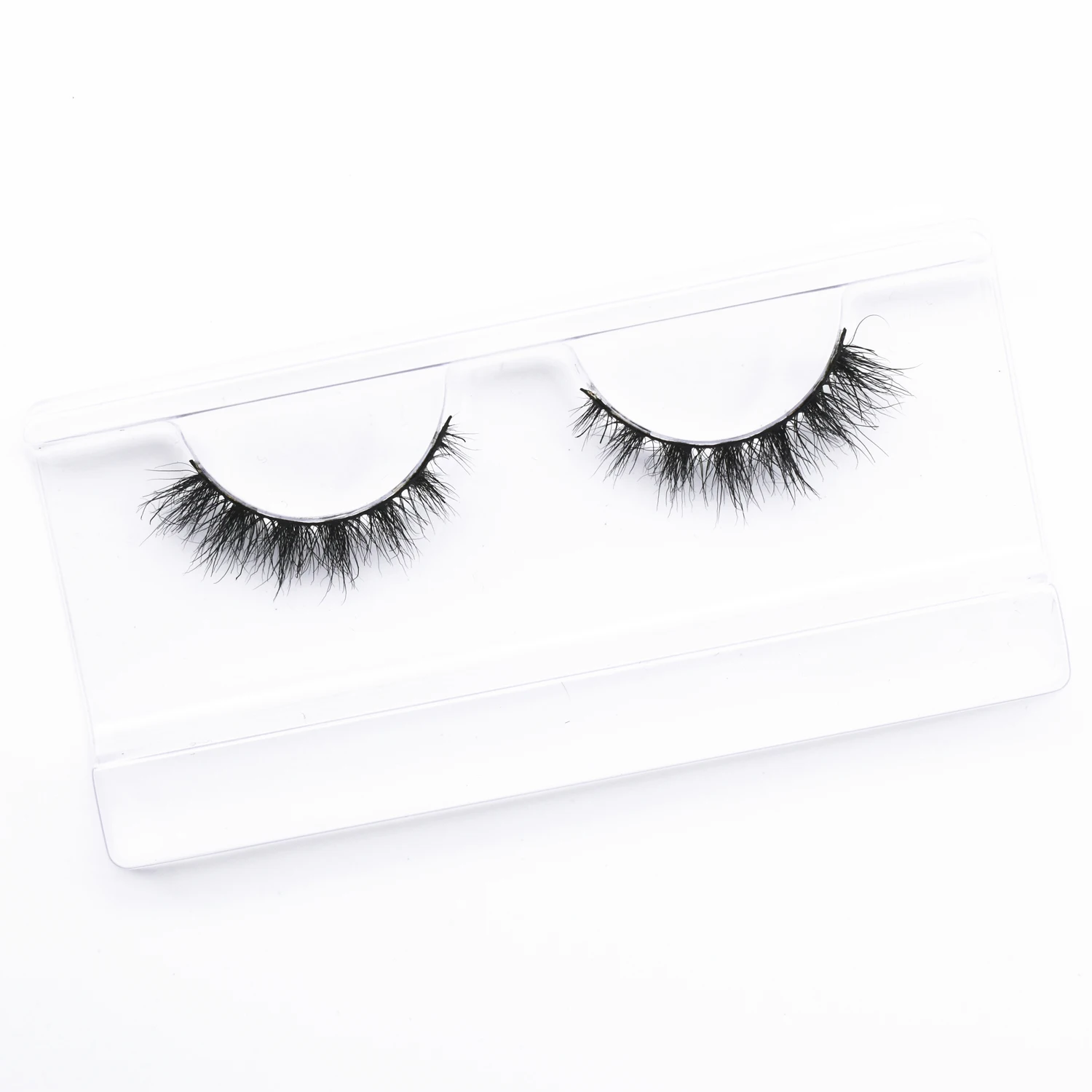 M52 False Lashes 3D Mink Eyelashes Cruelty-Free Natural Long Full Strip Lashes Soft Lengthening Curl Mink Lashes Makeup Eyelash