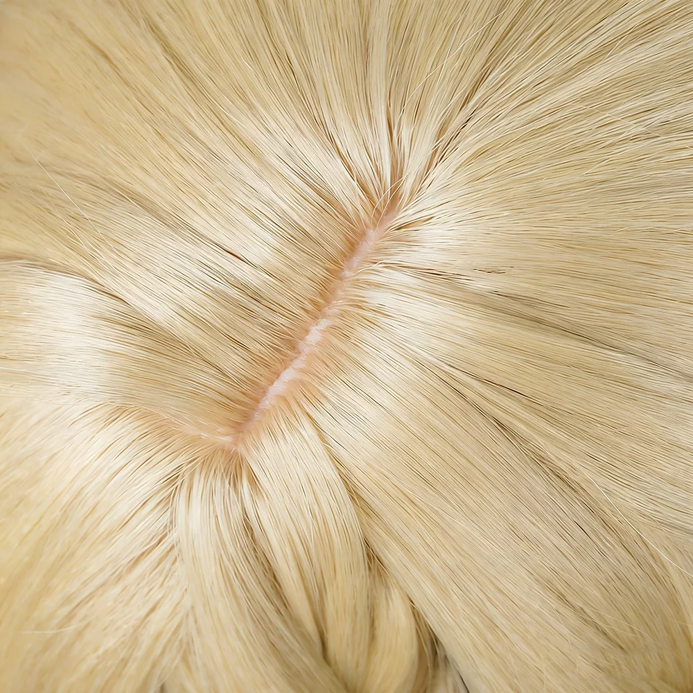 Juego Wuthering Waves LYNAE peluca de Cosplay para mujer, pelo largo degradado dorado y verde, pelucas sintéticas resistentes al calor, accesorio para fiesta de Carnaval