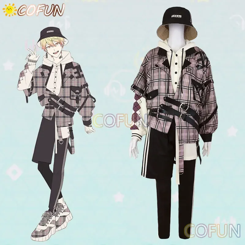 COFUN Customized] Game Project Sekai Tenma Tsukasa Cosplay Costume Anime PJSK Clothing Party Suit Halloween Uniforms