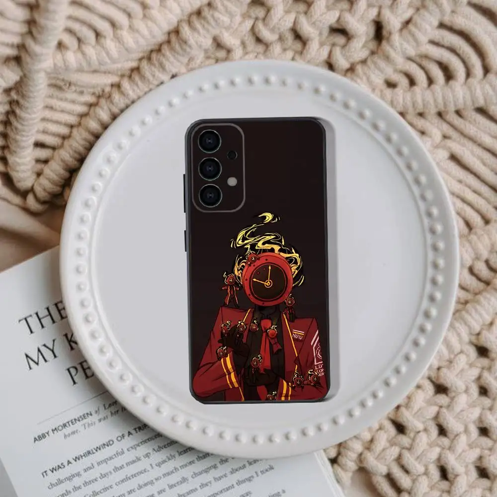 ลิมบัส ซี-คอมพานีเคสโทรศัพท์สำหรับซัมซุงกาแล็คซี่ A73,72,51,53,52,71,22,5G,หมายเหตุ,J7,8,9 ปกสีดำนุ่ม