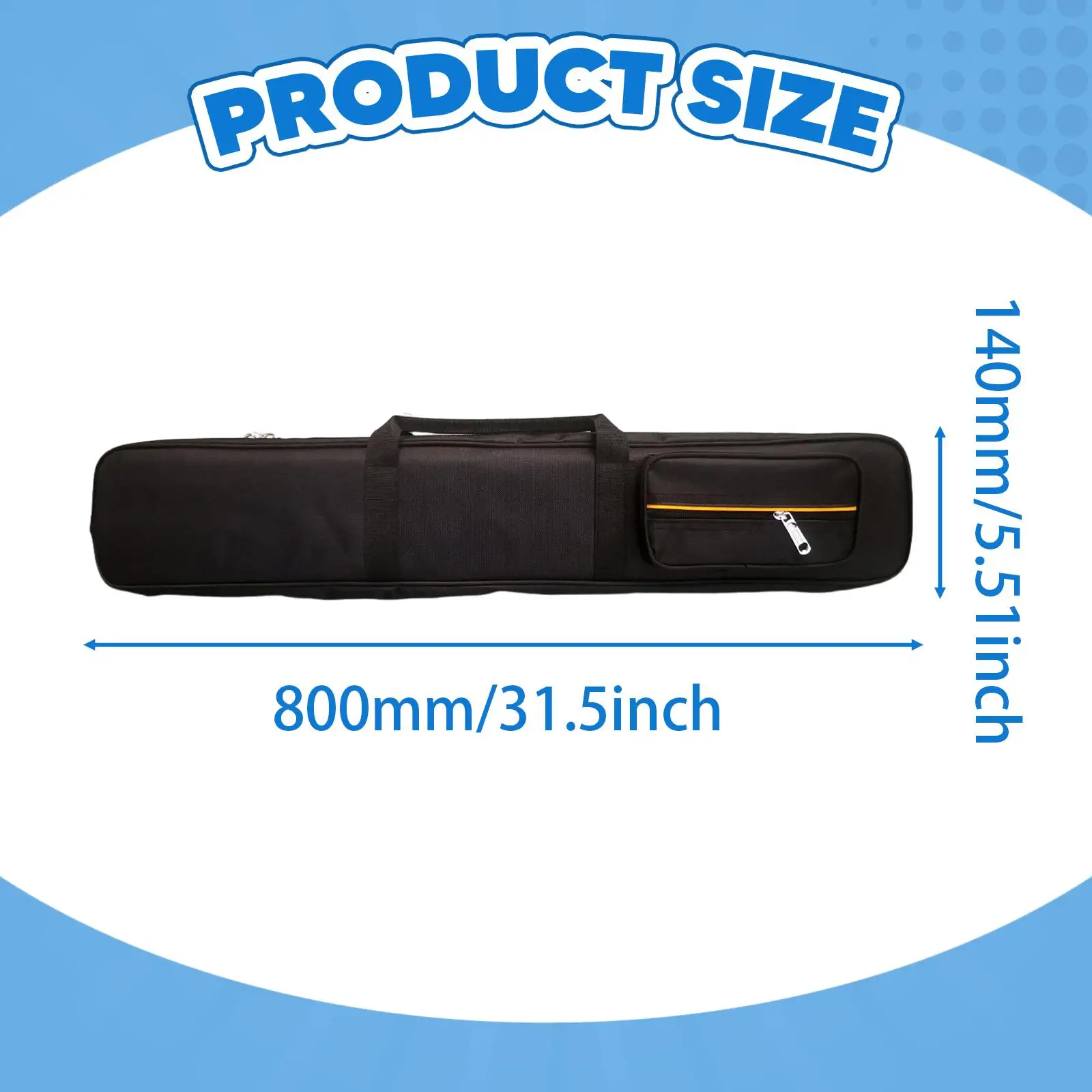 1/2 Shoulder Bag Carrier Multipurpose Protector Musician Gift Oxford Cloth Polyester Flute Case Woodwind Storage Bag 5