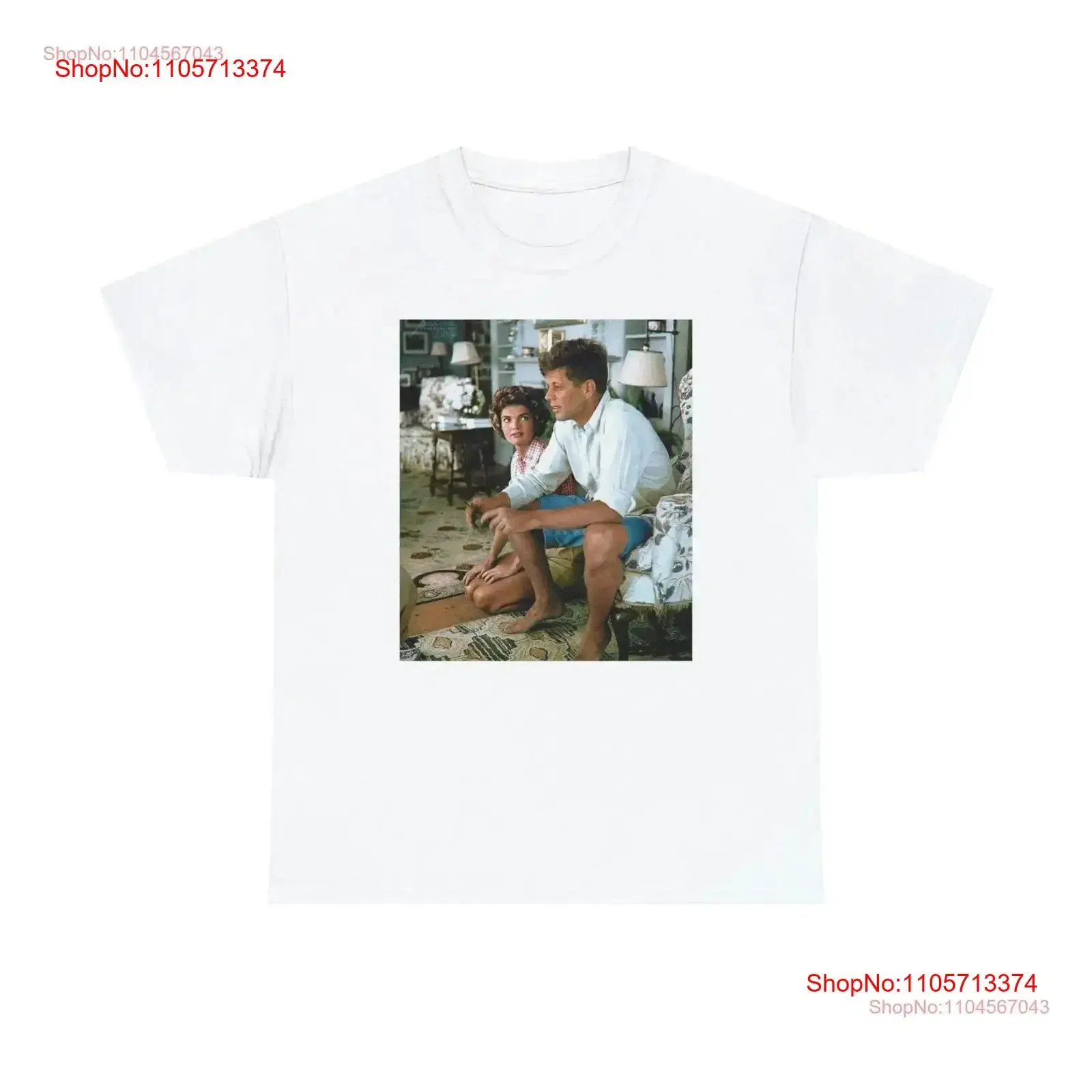 John F Kennedy Sunday T Shirt vintage Washed Comfortable graphic homme Unisex Top For Everyday Wear Soft Stylish Casual