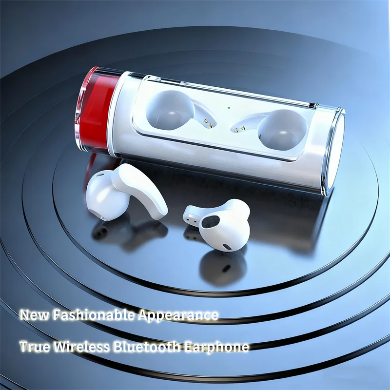 

Half In Ear Bluetooth Earphone Bluetooth 5.3 TWS Good Sound Effect Wide Compatible Compact and Portable Phone Call Listen Music