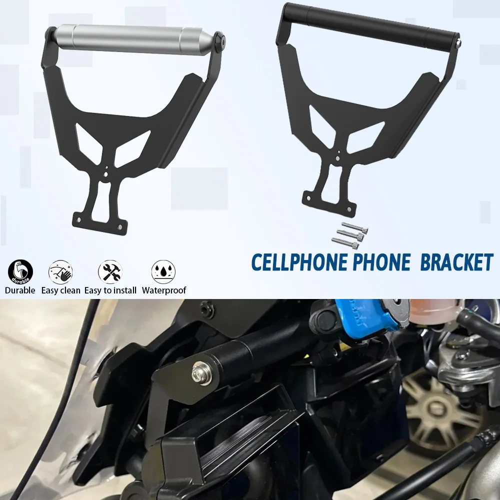 

For Yamaha Tracer 9 Tracer 9 GT Cellphone Phone GPS Navigation Handlebar Extension Holder 2021-2024 2023 Anti Vibration Bracket