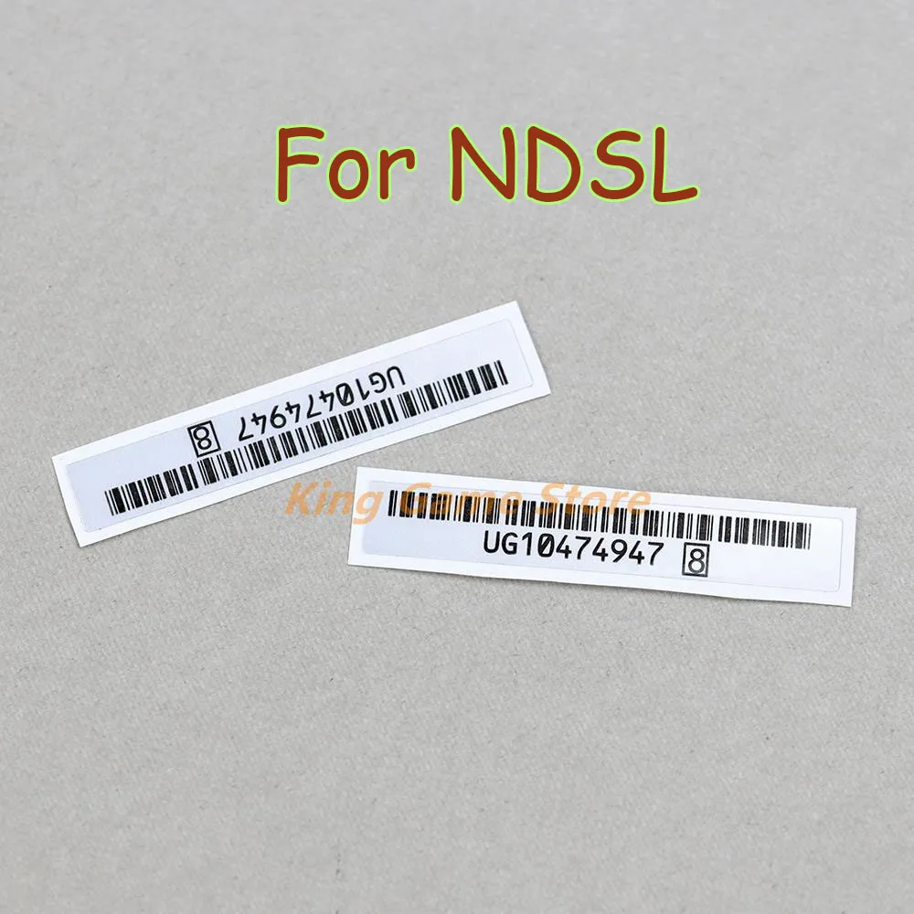 150pcs/lot Replacement For NDSL Serial Number Back Sticker Label Bar Code For 3DS 3DSXL NEW 3DSXL NDSIXL Controller Universally