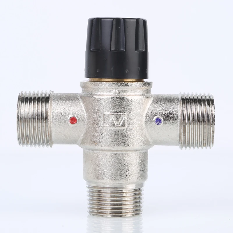 

Three Way Control Thermostatic Mixing Valve 3 Way Automatic Thermostatic Mixing Valve