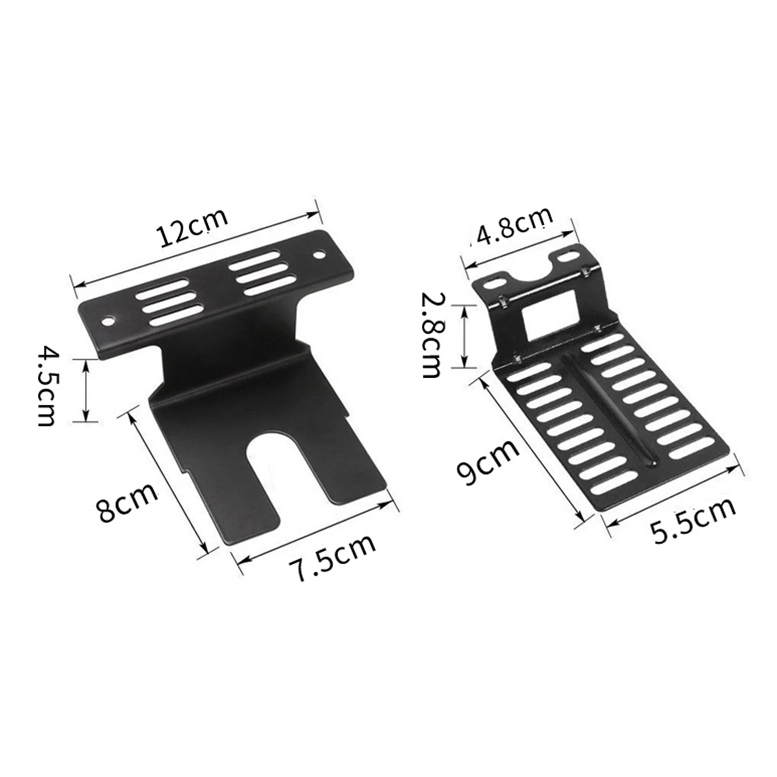 2Pcs Electric Grill Motor Bracket Accessory Support Easy to Install with Screws Rotisserie Rod Rack for Patio Outdoor Camping